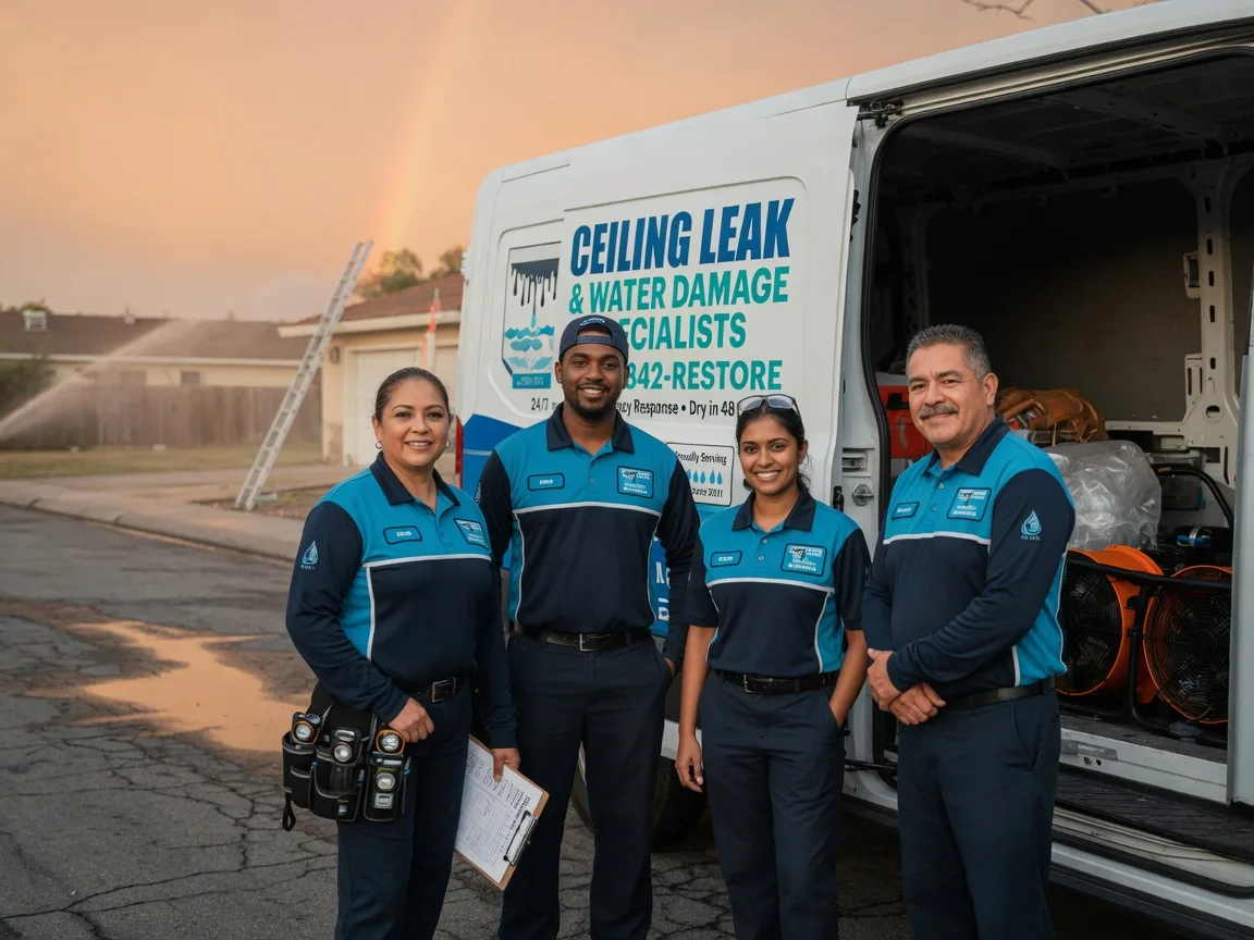 Ceiling Leak Cleanup company in New Market, TN